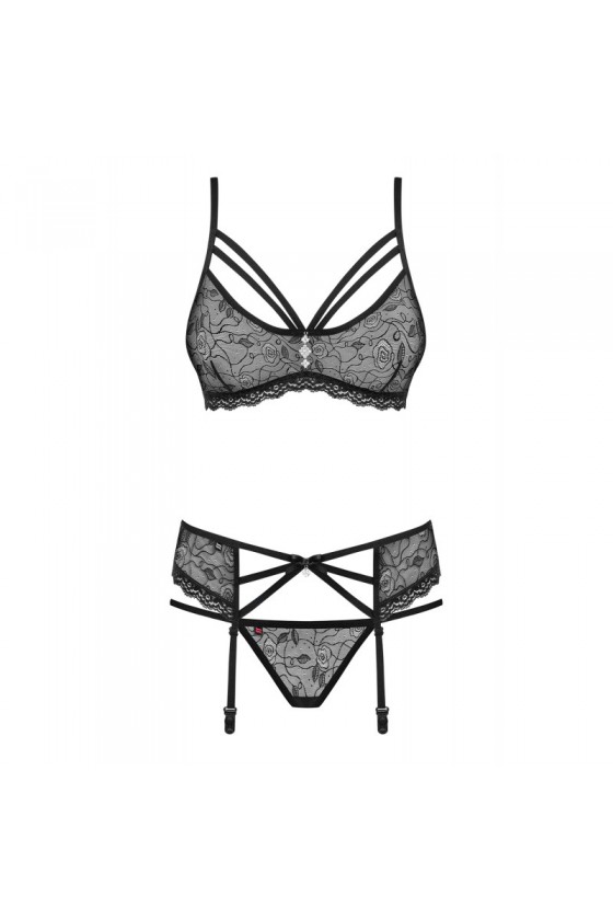 818-SEG-1 Ensemble 3 pcs - Noir