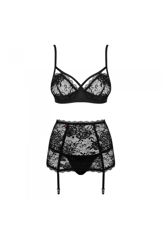 Peonesia Ensemble 3 pcs - Noir